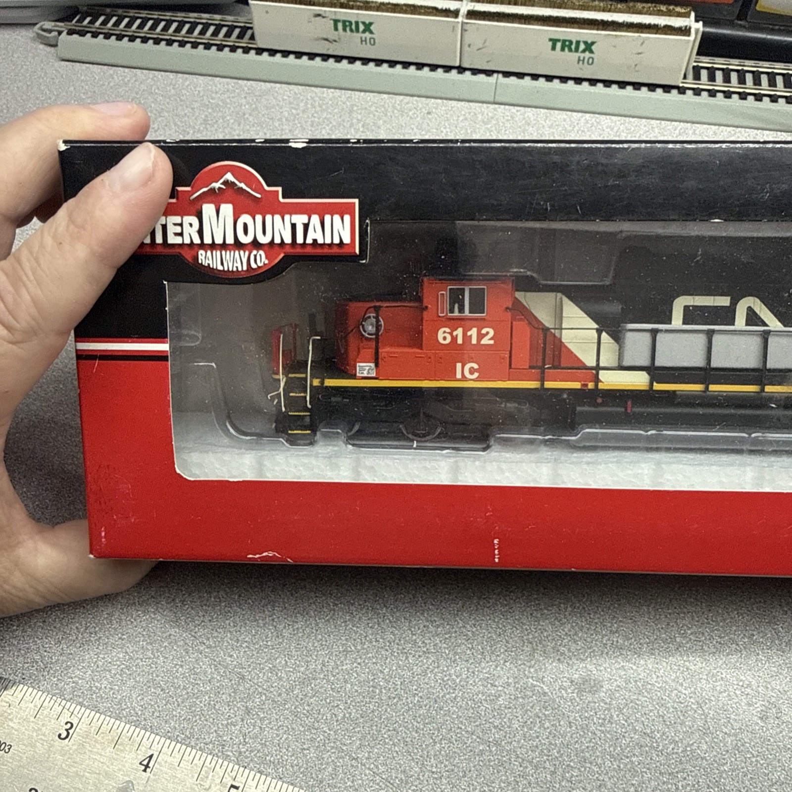 Intermountain Ho Canadian National/Illinois Central 6112 Patched DCC Not Dynamic