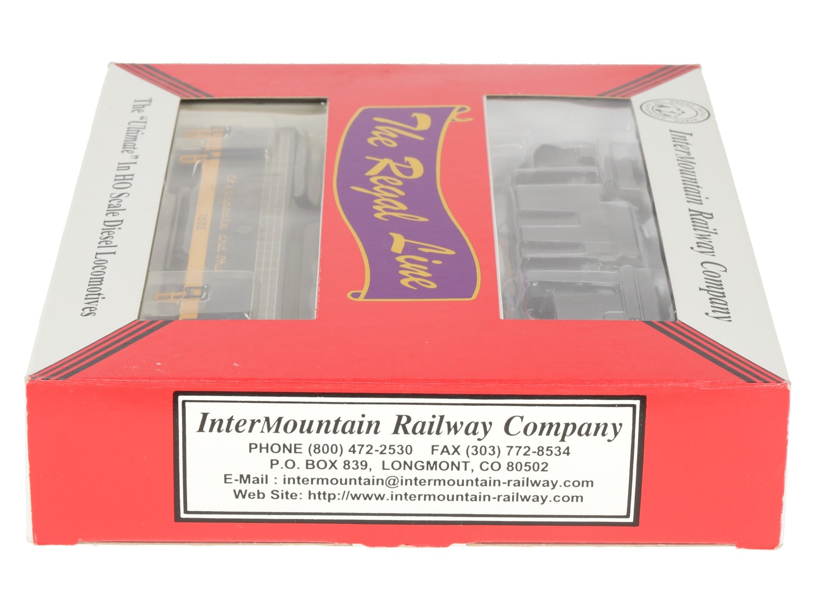 InterMountain 49519WD-01 HO Scale C&O EMD F-7B Diesel B Unit #7505 w DCC & Sound