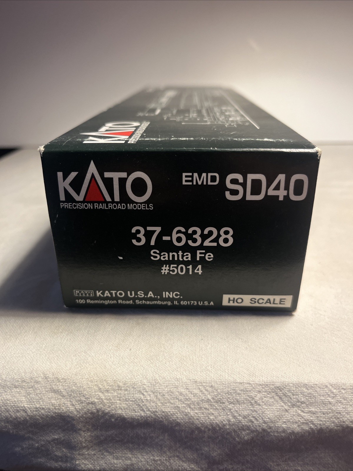 HO Scale Kato Santa Fe Sd40-2 #5014 DCC Ready READ DESCRIPTION