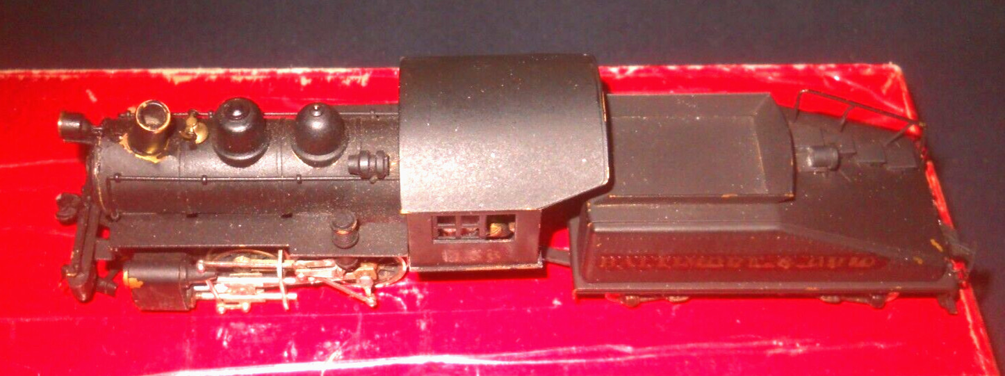 HO Brass Ken Kidder B&O 0-4-0 with Tender