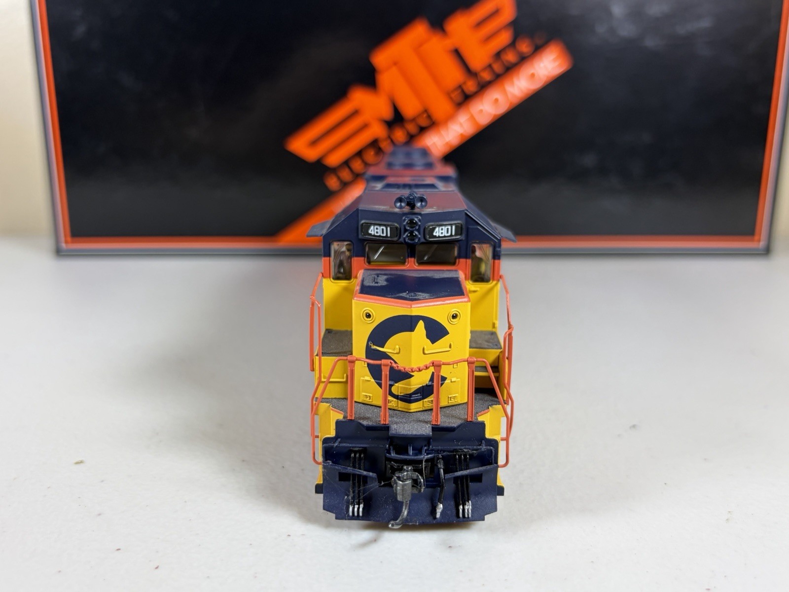 HO MTH DCC Sound Chessie System(B&O) GP38-2 #4801