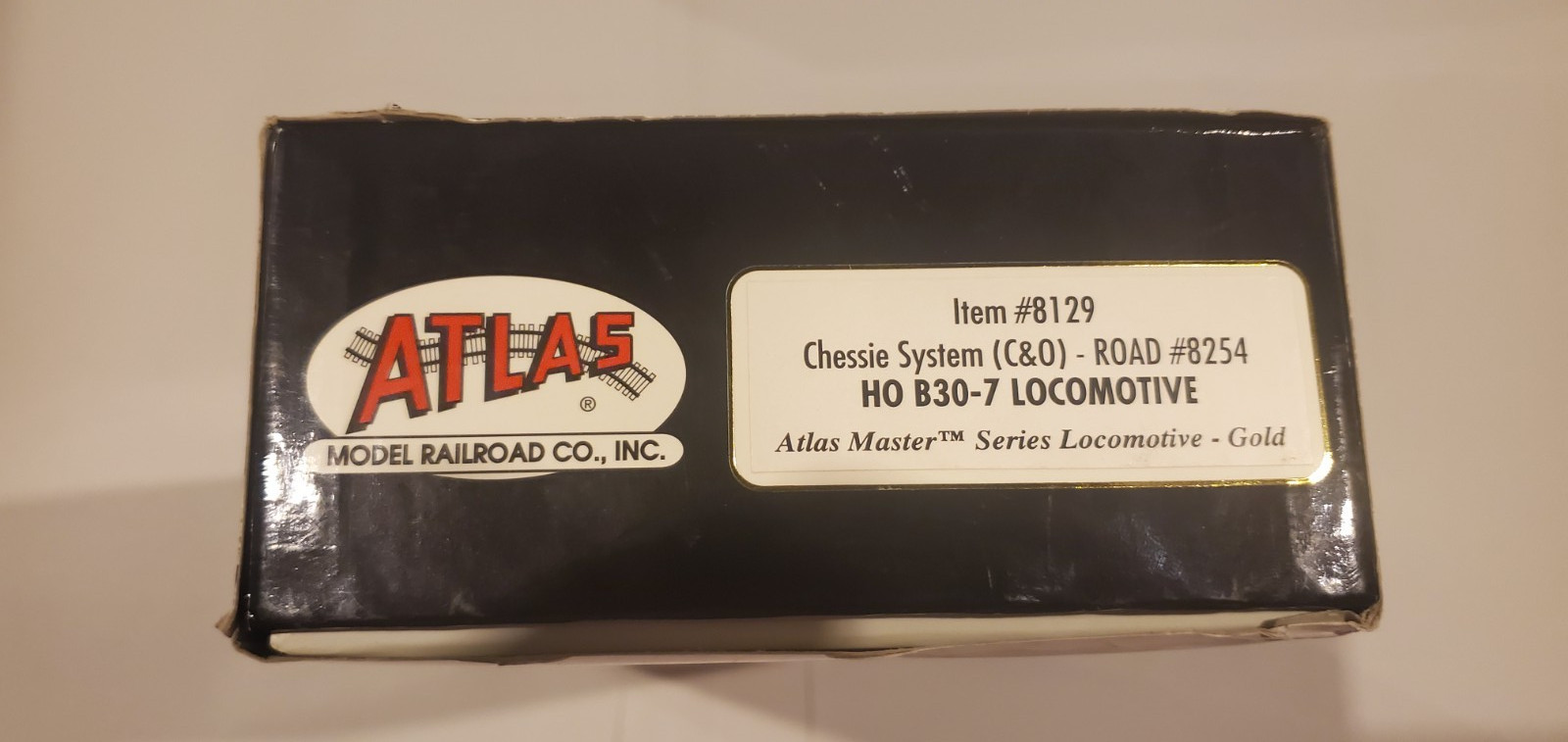 Atlas Model Railroad Co. HO scale #8129 Chessie System (C&O) #8254 B30-7 Box!