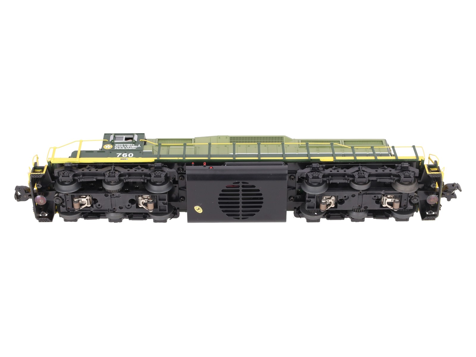 MTH 20-2908-3 British Columbia Railway SD40-2 Non-Powered Diesel Engine #760 LN