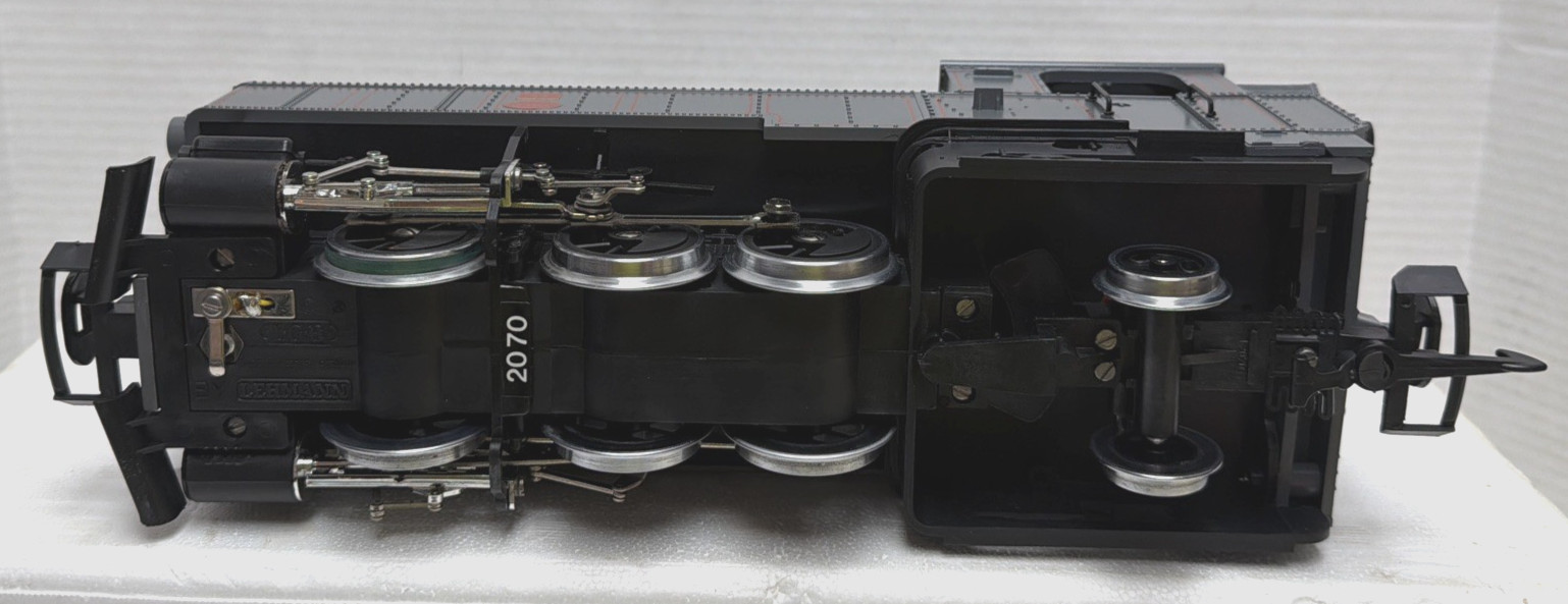 LGB LEHMANN G-GAUGE 2070D TANK STEAM LOCOMOTIVE U43 GRAY IN OB