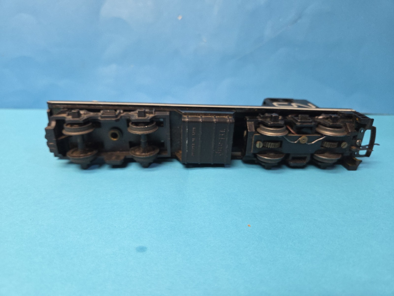 Vintage Tri-ang Canadian National Diesel Switcher Locomotive 3000 CN Black Red