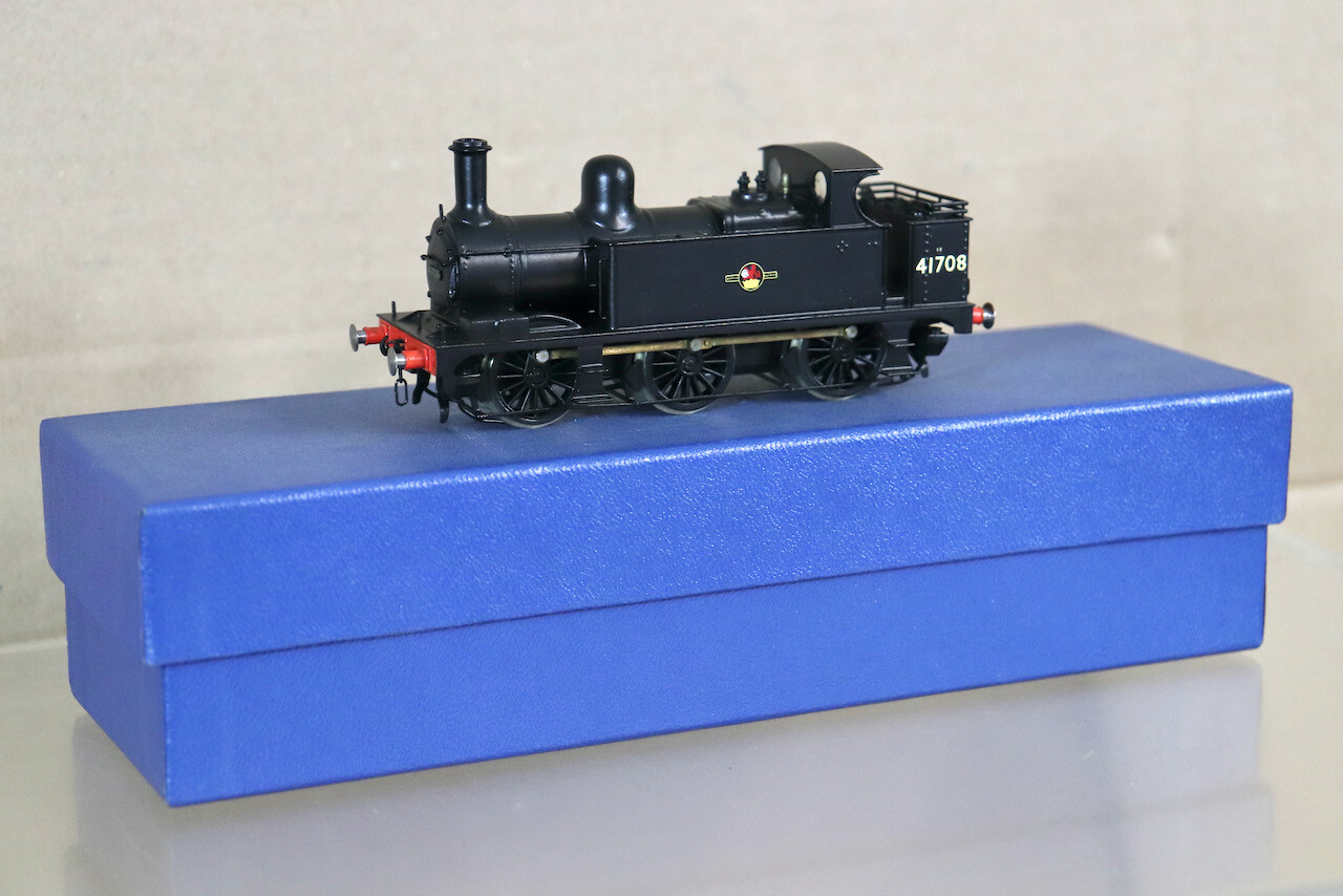ALAN GIBSON KIT BUILT BRASS BR 0-6-0 JOHNSON CLASS 1F-A TANK LOCOMOTIVE 41708 nz