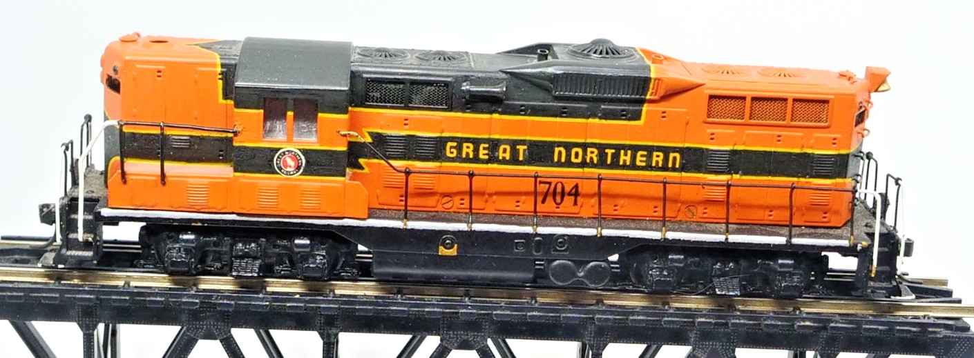 Vintage Tenshodo HO DC Great Northern GN 704 GP7 Diesel Loco Tested Not Boxed