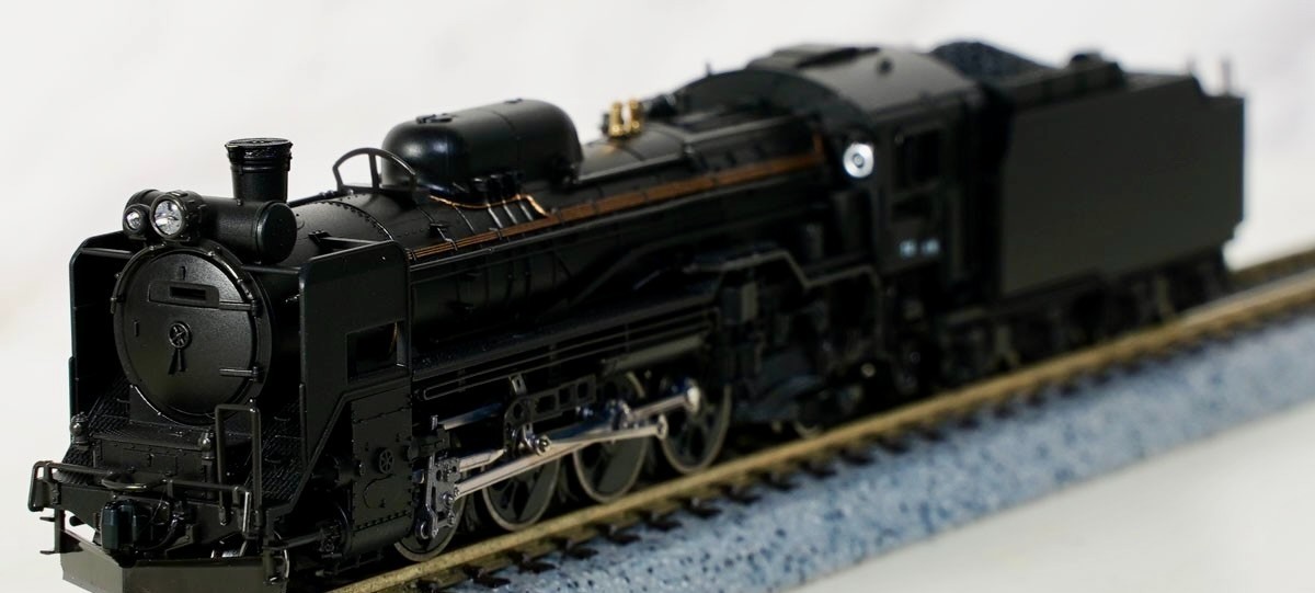 kato 2016-b JNR Steam Locomotive D51, NIB, n scale, ships from USA