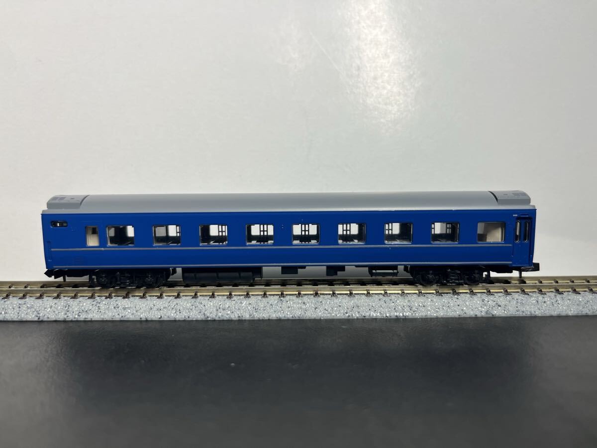 TOMIX 9513 JR Passenger Car Ohanefu 25-100 (15) Type (Silver Stripe, Black H