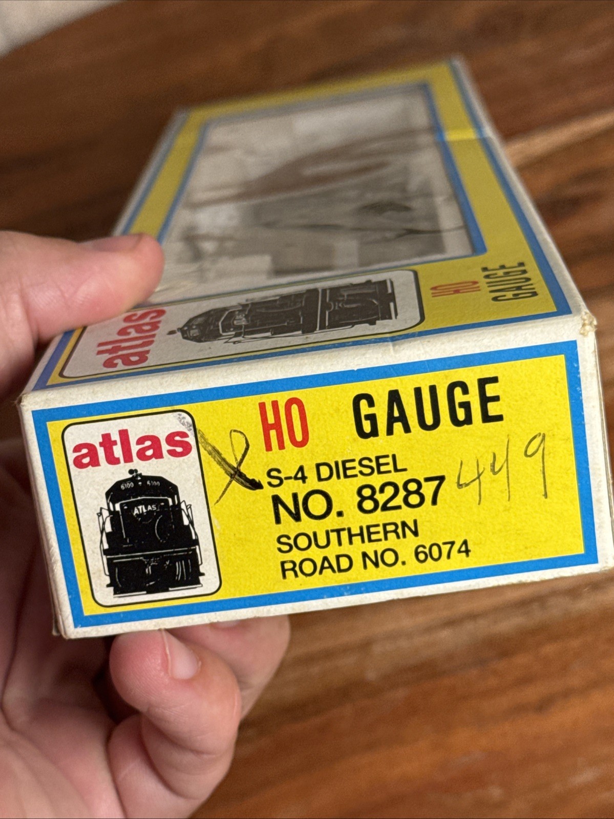 Atlas 8287 HO Scale ALCO S-4 Diesel Locomotive Southern Railway 6074 NOS NIB