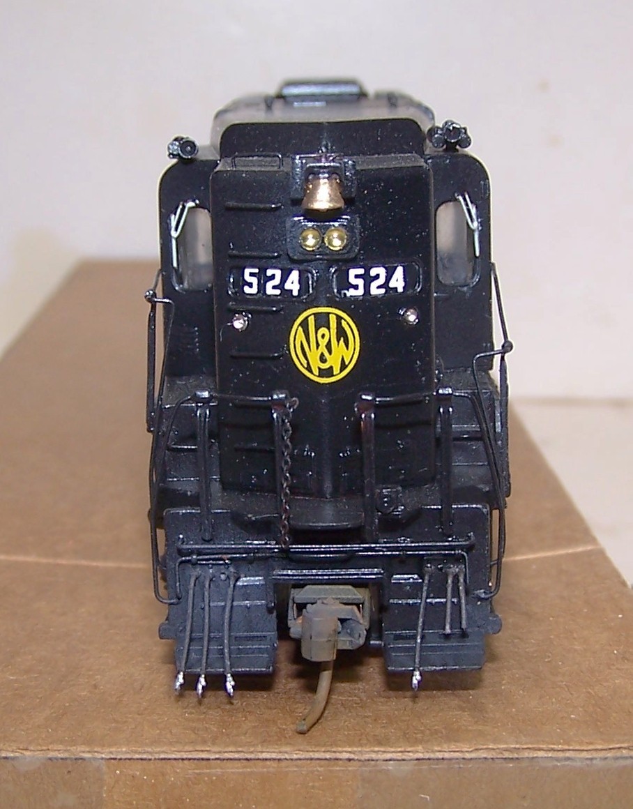 HO CUSTOM ATHEARN HIGH NOSE GP-30 NORFOLK AND WESTERN N&W 524 DETAILED, CUSTOM