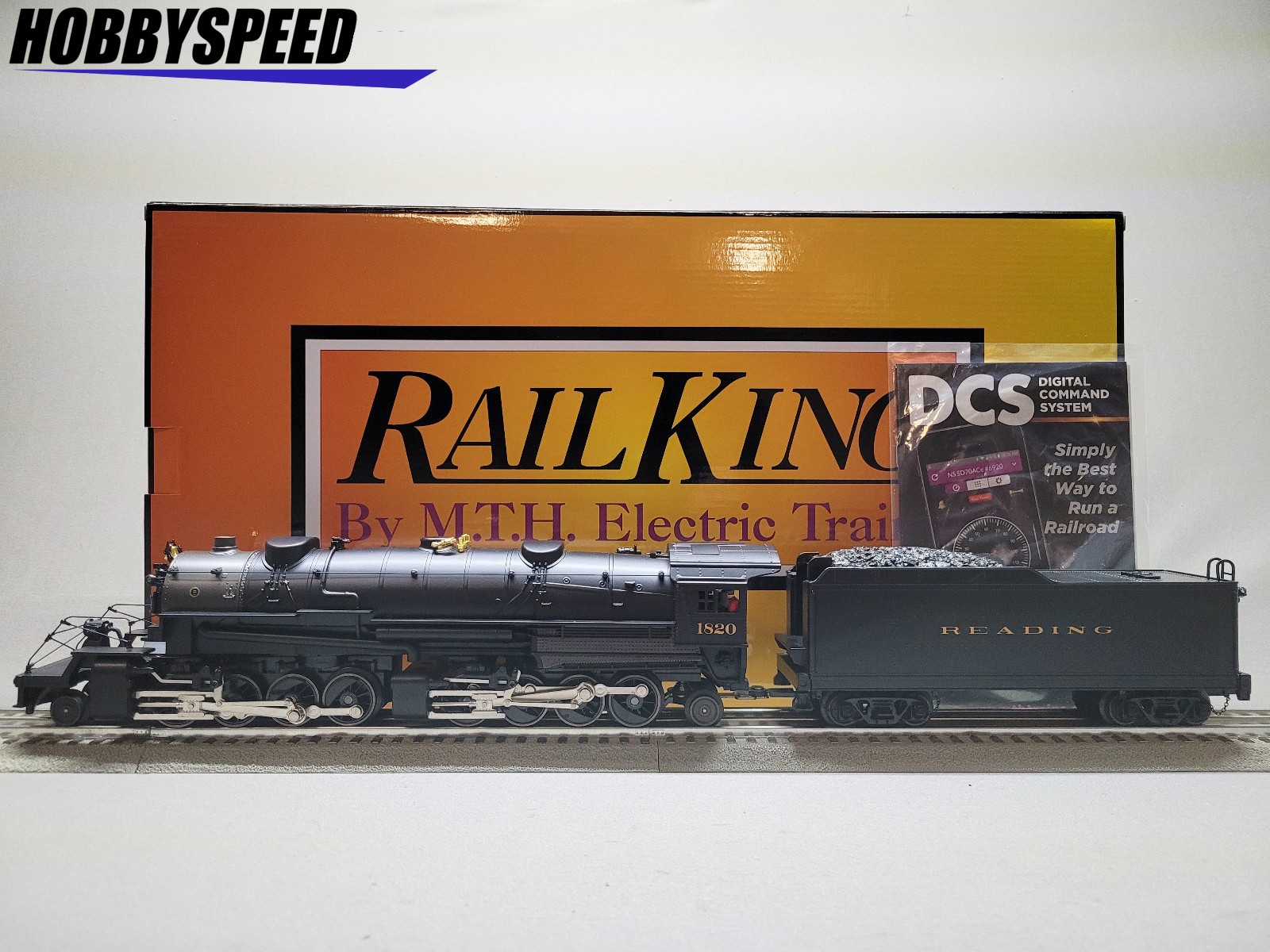 MTH RAILKING READING 2-8-8-2 IMPERIAL USRA STEAM ENGINE O GAUGE 30-1896-1 NEW