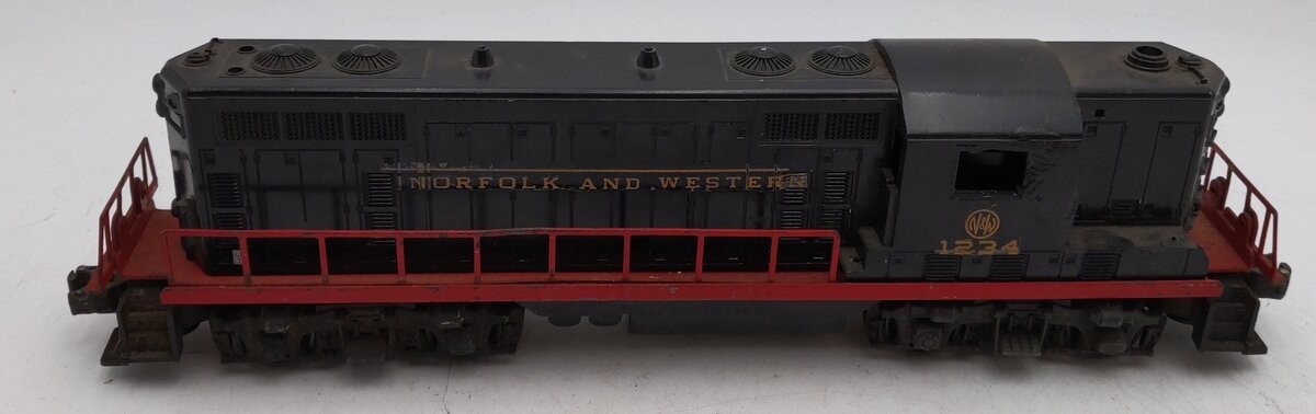 Lionel O Gauge Vintage Norfolk and Western GP7 Diesel Locomotive – Custom