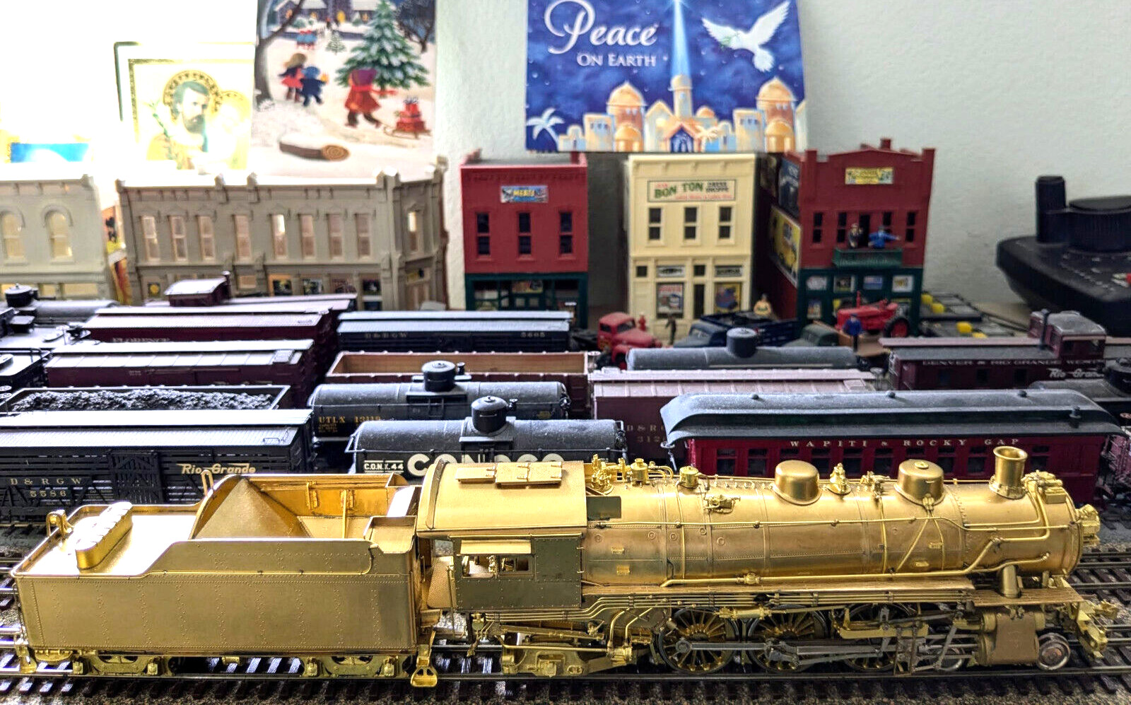 1 OF ONLY 20! *LNIB W&R BRASS NP NORTHERN PACIFIC CLASS Q-6 4-6-2 HO *RUNS G@@D!