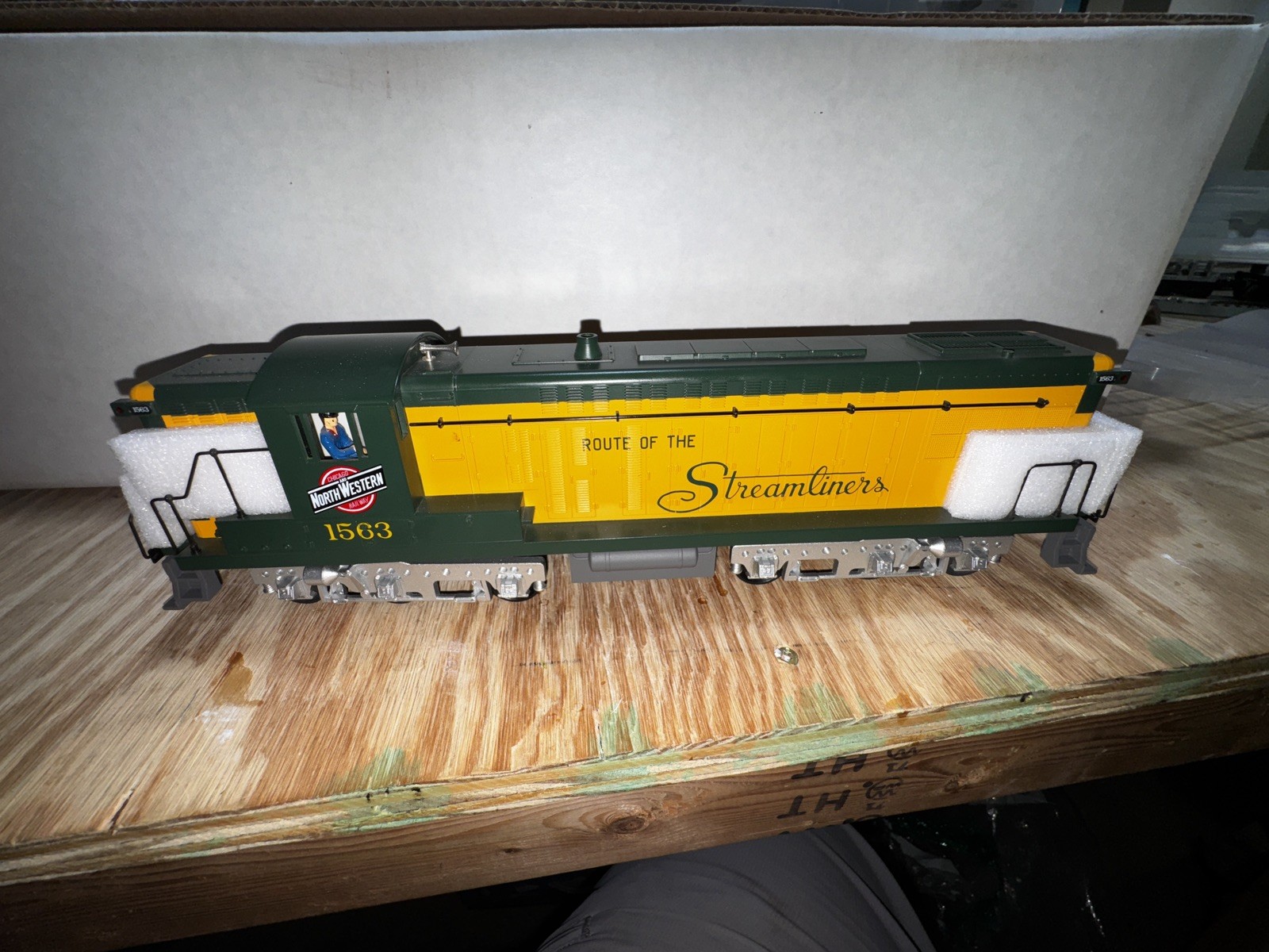 Chicago Northwestern MT2136LP Baldwin AS-616 Diesel #1560