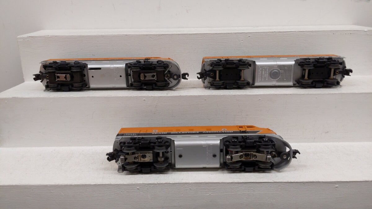 Lionel 6-11737 O Gauge TCA 40th Anniversary F3 ABA Diesel Locomotive Set EX/Box