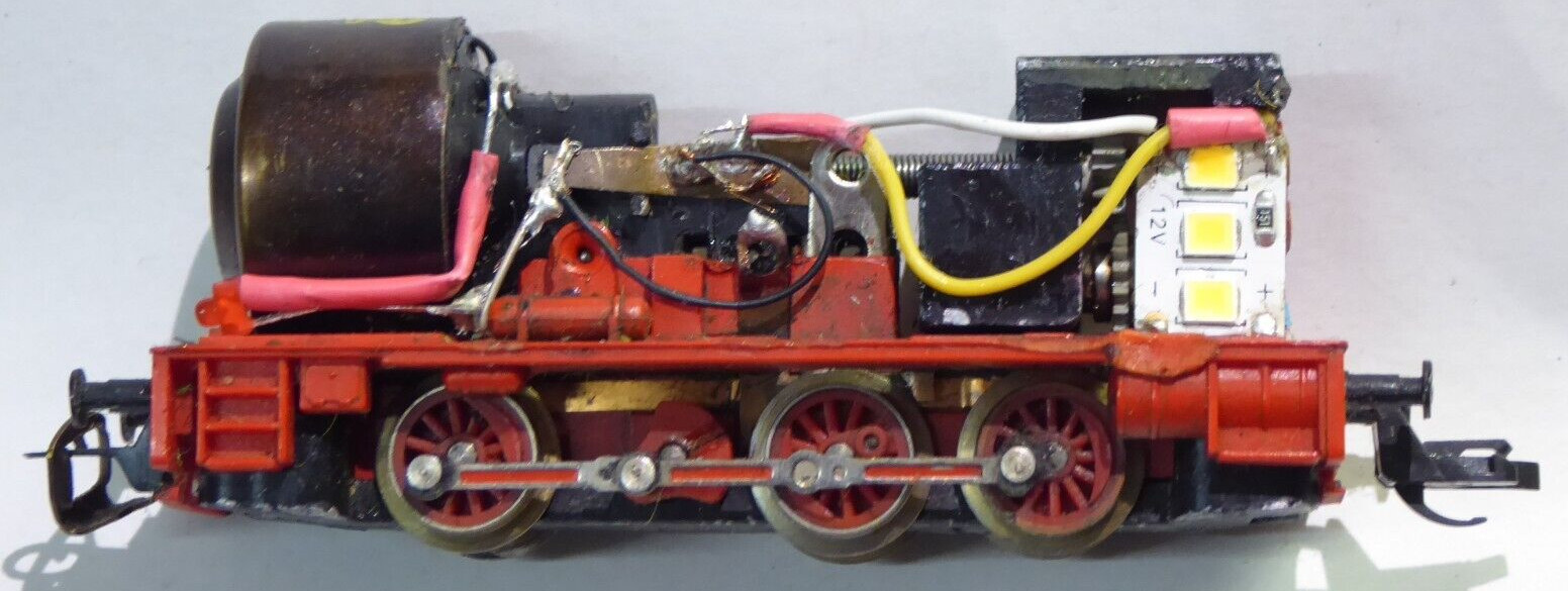 Tt Bttb Diesel Shunter V 36 IN Black DB / DRG/ Dr Epoch 2/4 With LED Light
