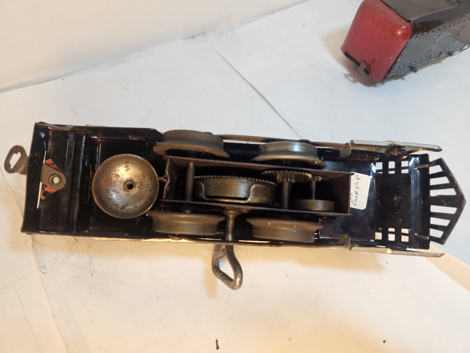 Hafner Pre-war O gauge 1010 Black & Silver Locomotive and Tender. (#10)