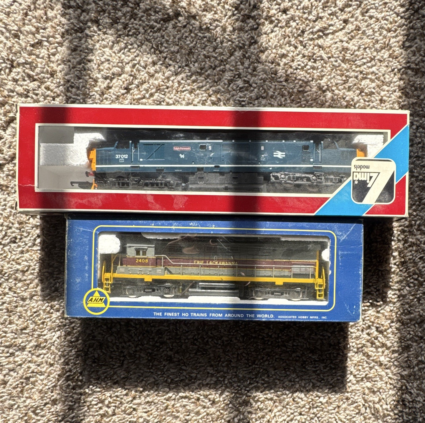 Lima HO 1:87 British Rail ALCO Century 424 Diesel Locomotive Blue DC Analog
