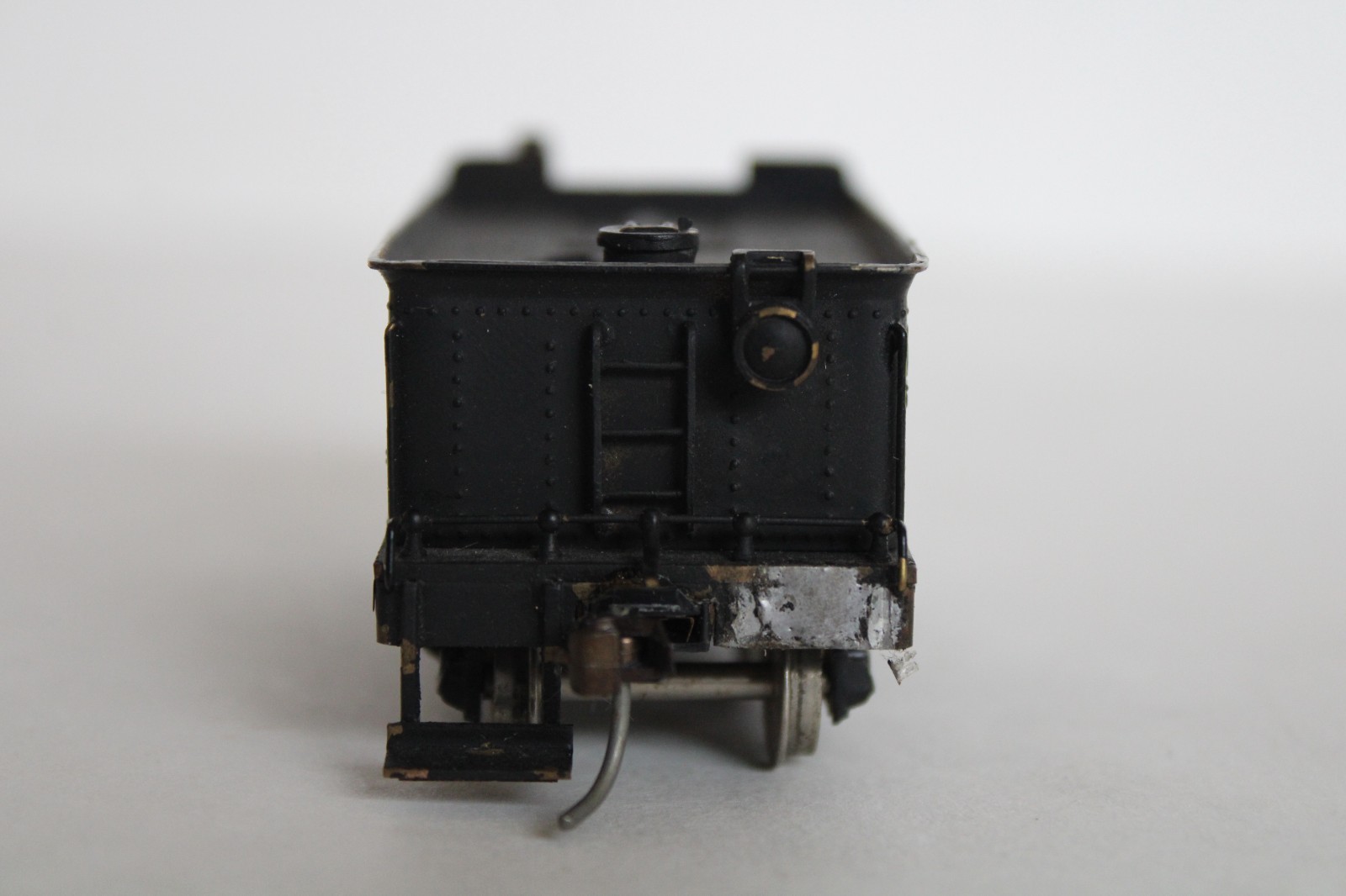 Vintage HO Painted Brass 4-6-0 Locomotive Engine & Tender, Japan