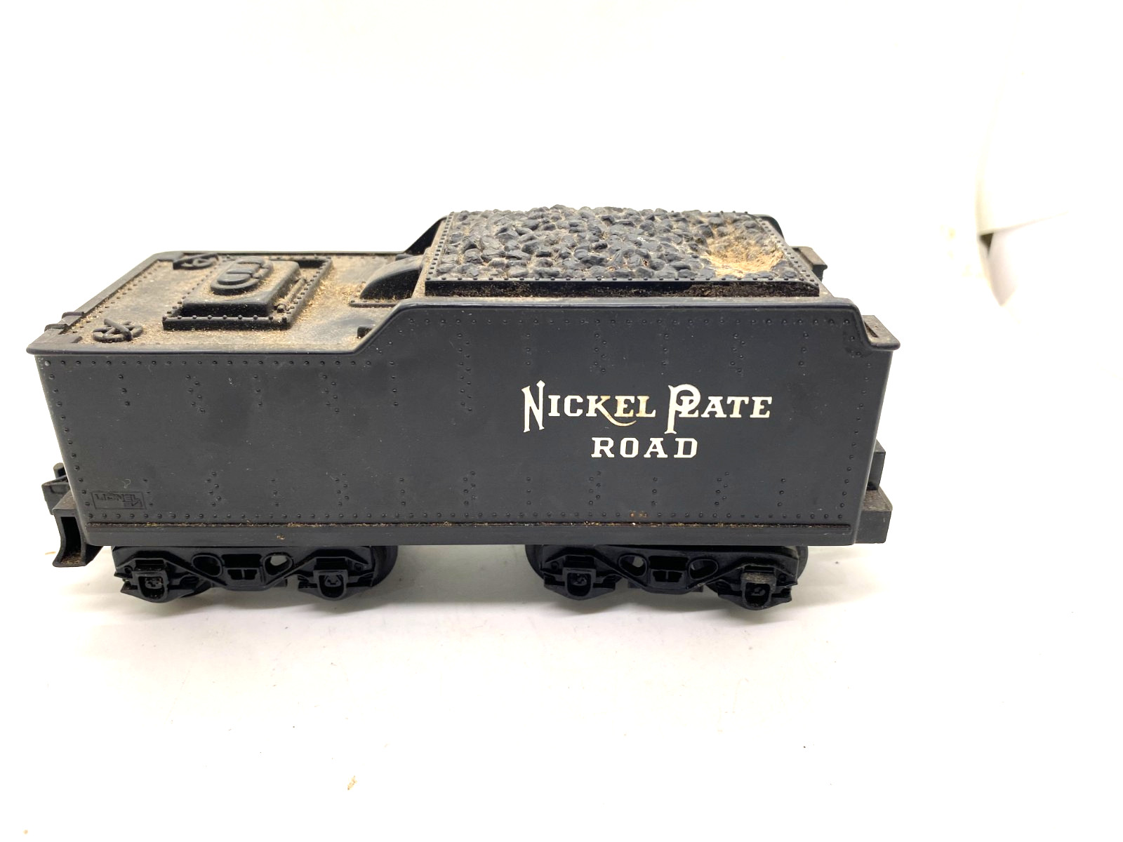 Vintage Lionel Nickel Plate Road Tender O Gauge Coal Car Black