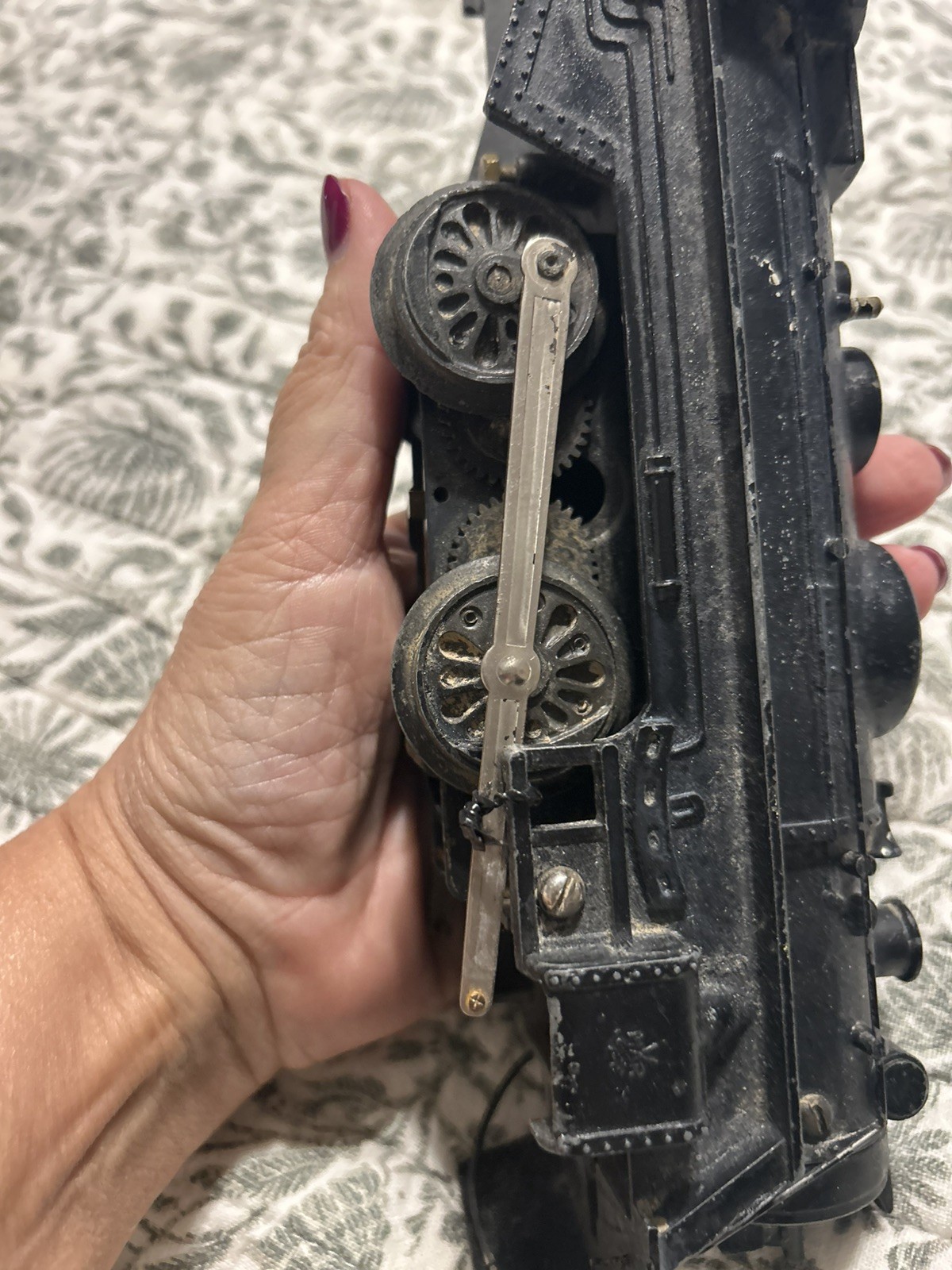 Marx #666 Die-cast Steam Locomotive – Untested