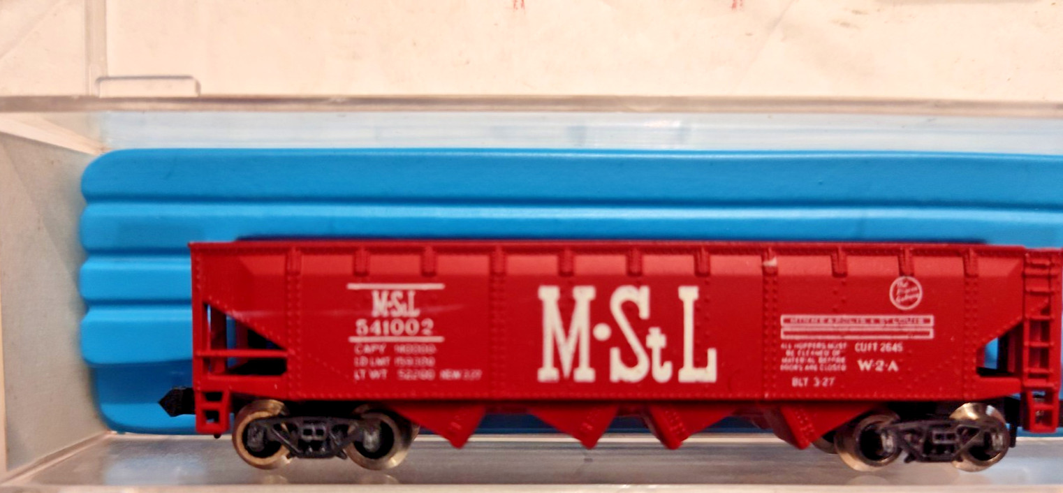 N Scale Atlas Missoouri St Louis Hopper car MSL 541002