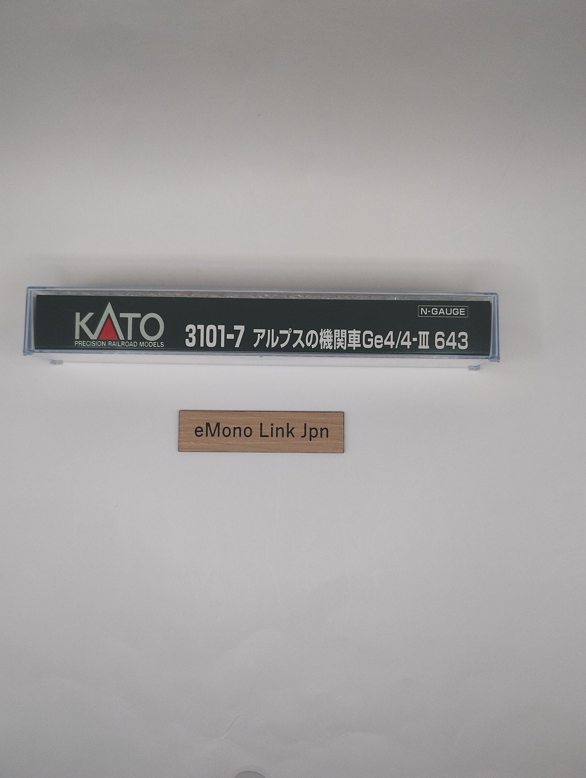 KATO 3101-7 N Scale Alpine Locomotive Ge4/4-Ⅲ 643 RhB Logo Railway Model NEW F/S