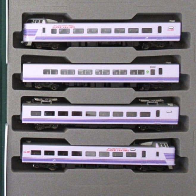 KATO 10-1937 381 Series Super Yakumo 4-Car Set N Scale JR West Express JJPN Used