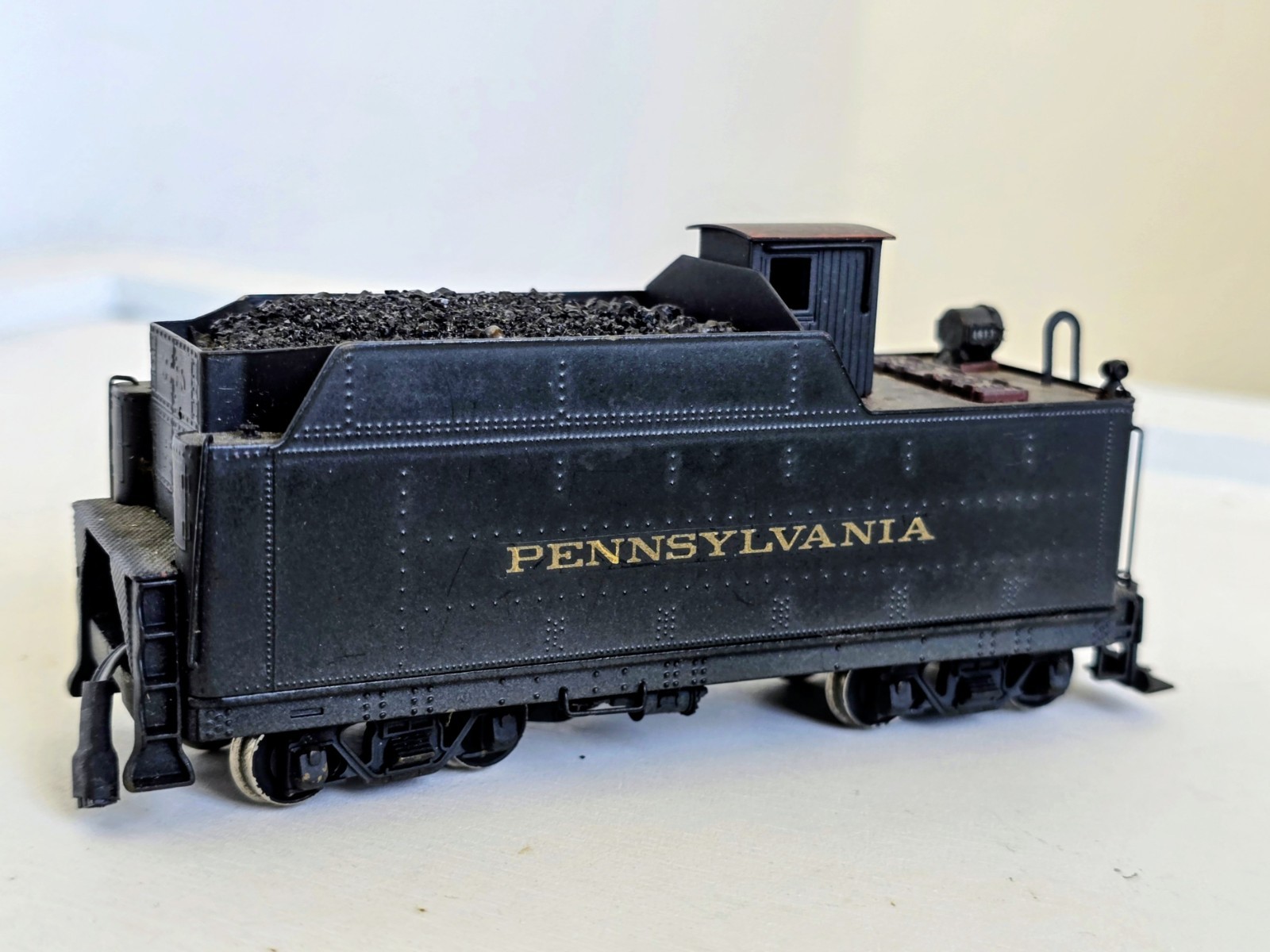 United Scale Models HO PRR I-1 2-10-0 Decapod Steam Locomotive & Tender DC