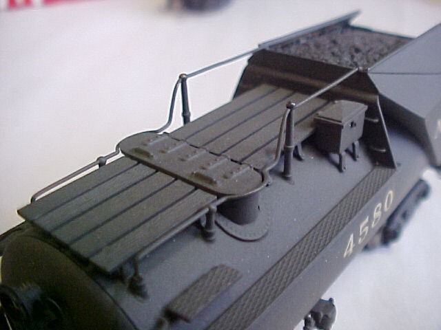 Westside Models HO scale brass 2-8-2 B&O Locomotive with aux. tender in OB