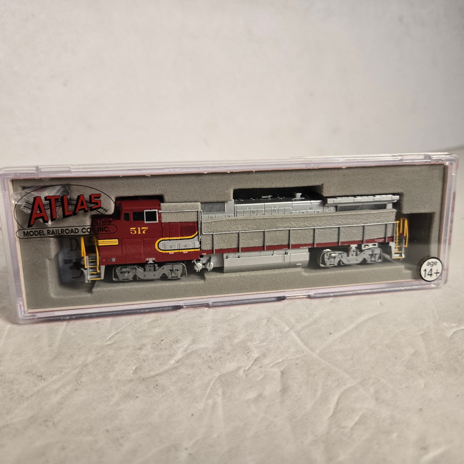 Atlas 48817 N Scale BNSF Warbonnet GE Dash 8-40BW. Runs. Decoder Ready