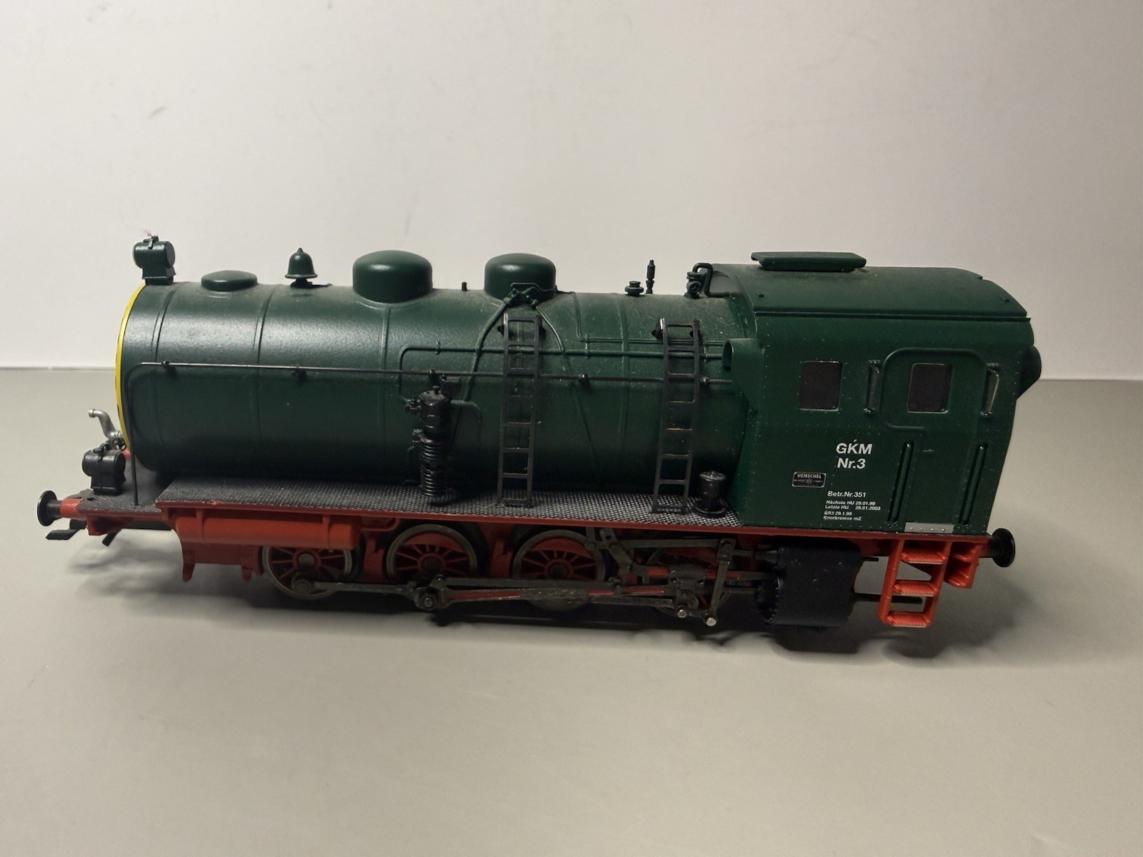 Märklin HO Dampfspeicher Lokomotive GKM Nr. 3 Steam Storage Locomotive w/ Manual