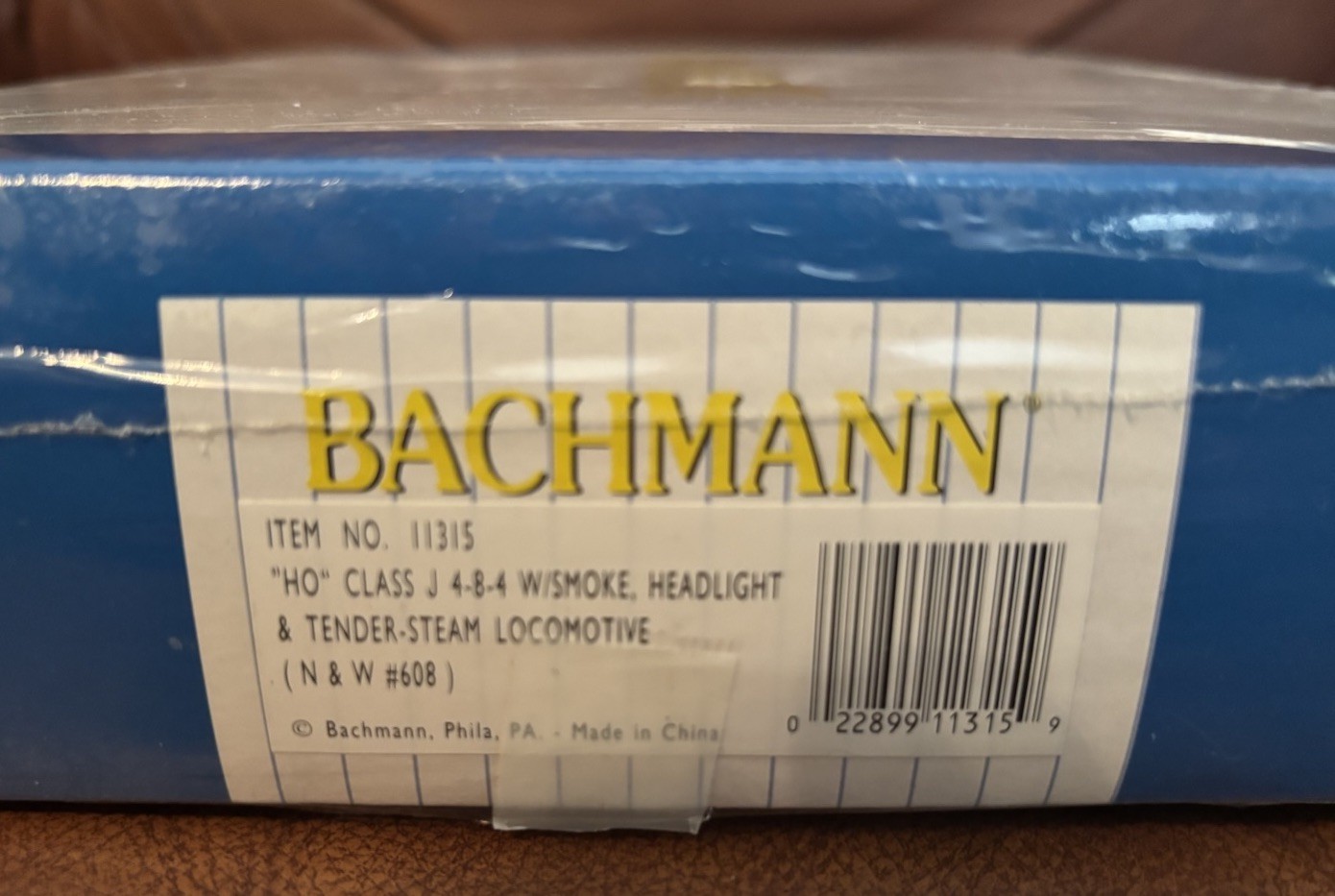 Bachmann #11315 HO 4-8-4 Class J Train Norfolk & Western N&W #608