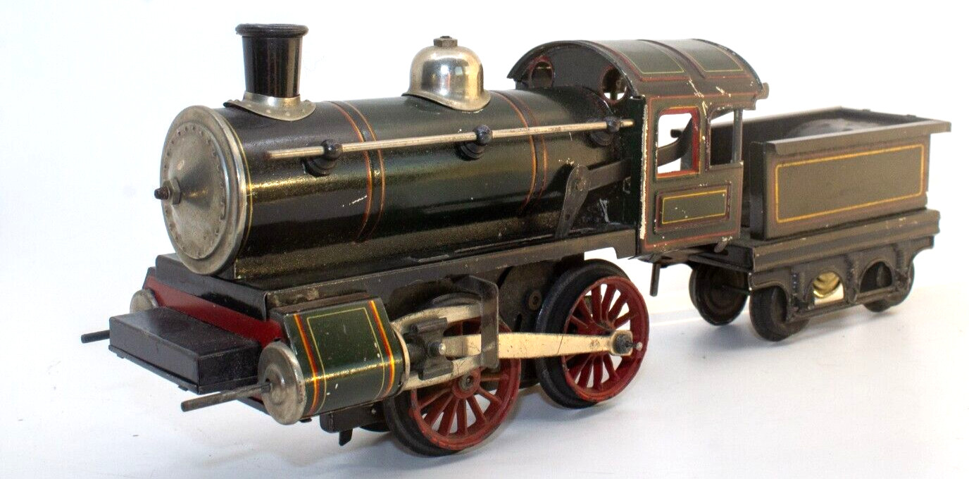 Vintage Pre-War Large Karl Bub (KBN) 0-gauge Clockwork Train Set (c.1905-1910)