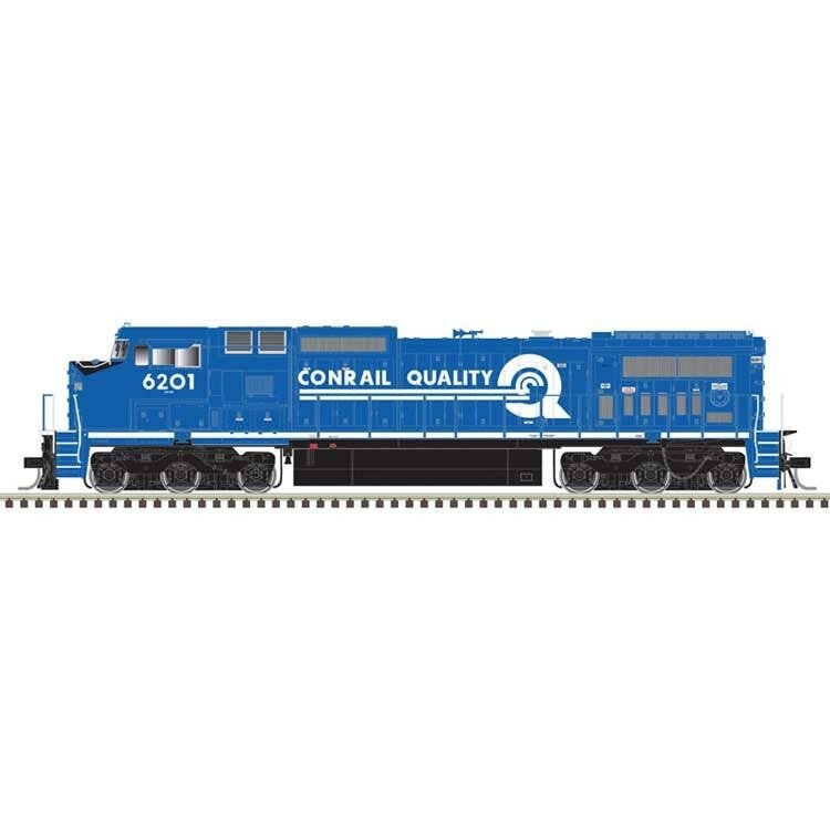 Atlas HO Scale ~ Master Silver ~ GE Dash 8-40CW ~ DC ~ Conrail #6215 ~ 10004485