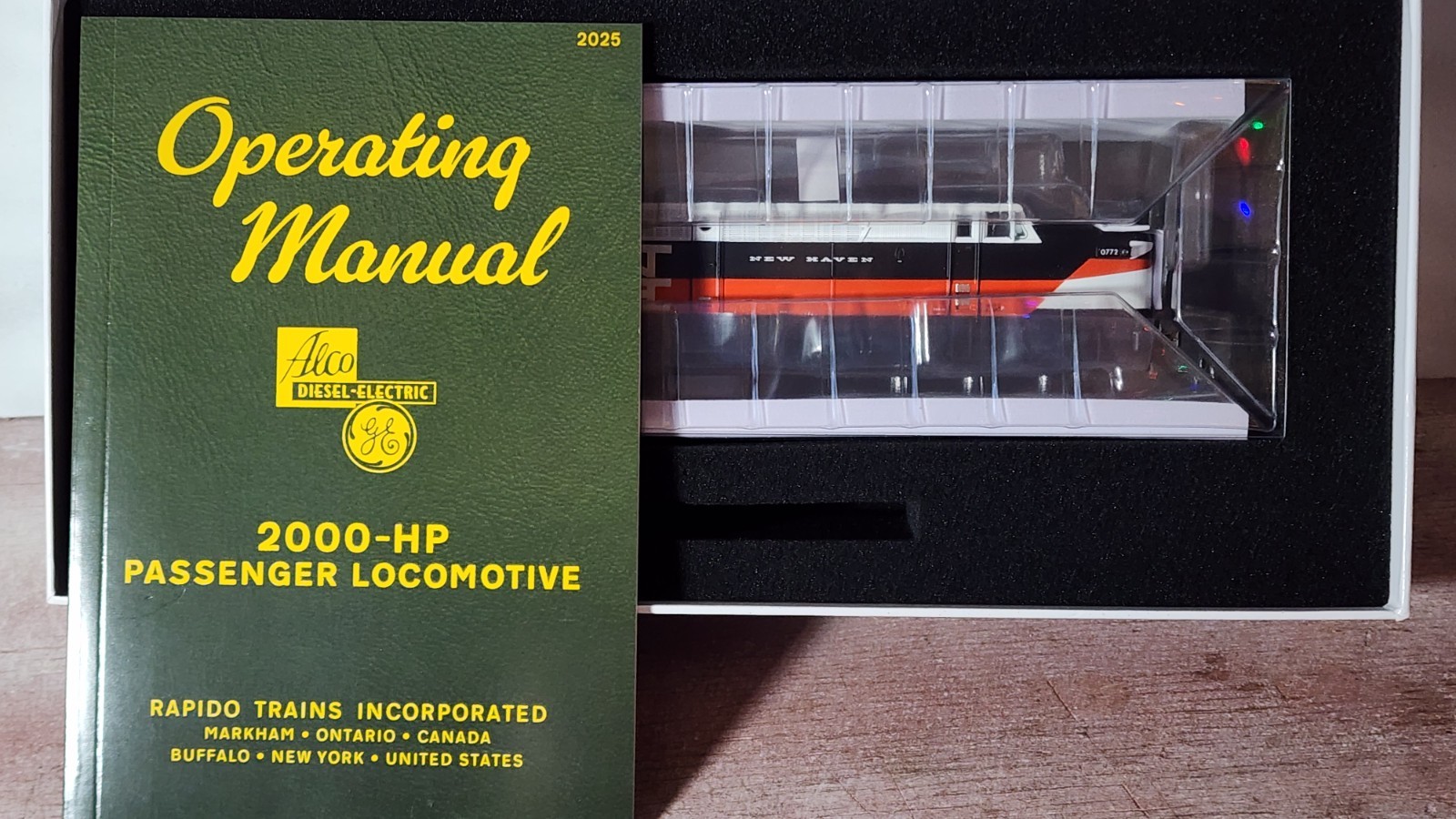 RAPIDO 23562 HO SCALE ALCO PA-1 New Haven Railroad 0772 McGinnis LOK SOUND DCC