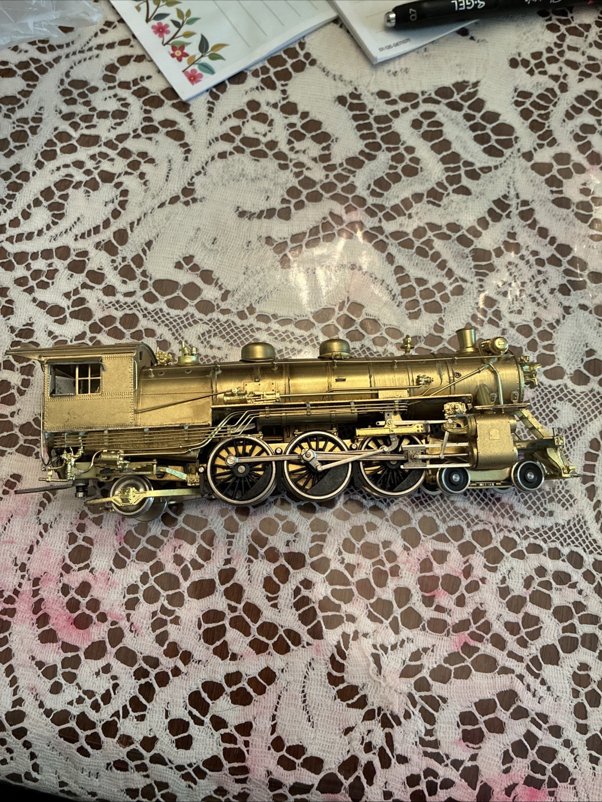 Nickel Plate Products Brass Wabash J-1 4-6-2 HO Scale Model Train