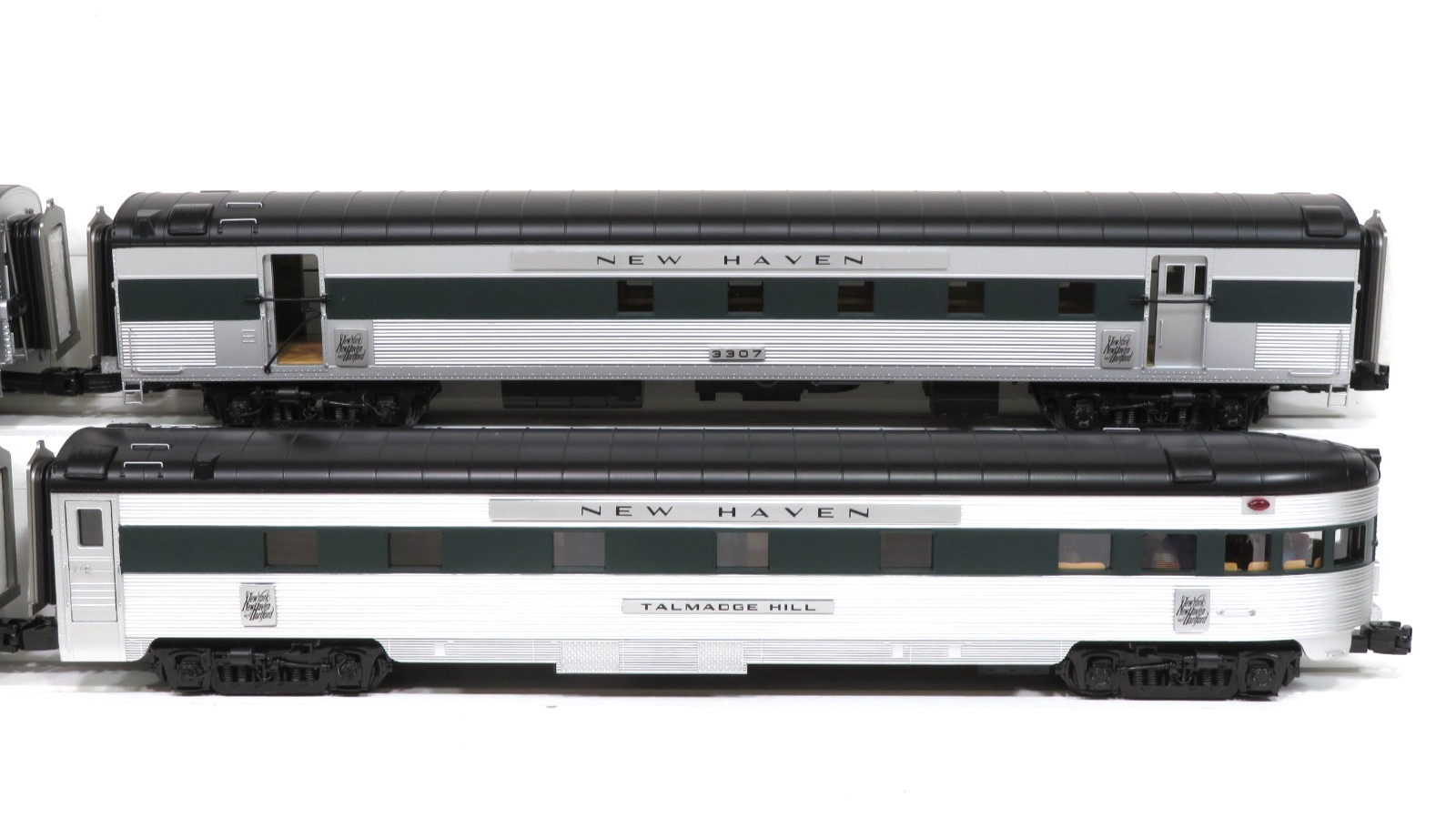 MTH 20-5694-1 New Haven EF-3b Electric w/ Silver & Black Pass Set PS3 NIB