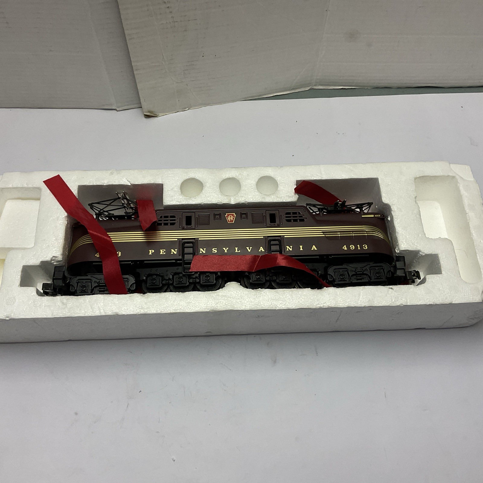 MTH Rail King RK-2501 Pennsylvania Tuscan Red 5-Stripe GG-1 Model Train^