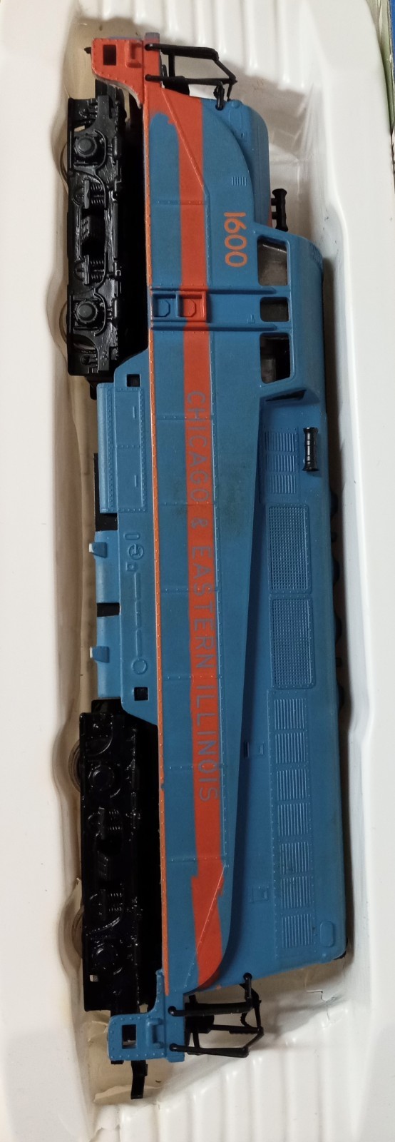 AHM HO Chicago Eastern Illinois BL-2 Locomotive w Box #5040 Dated 1974 Untested