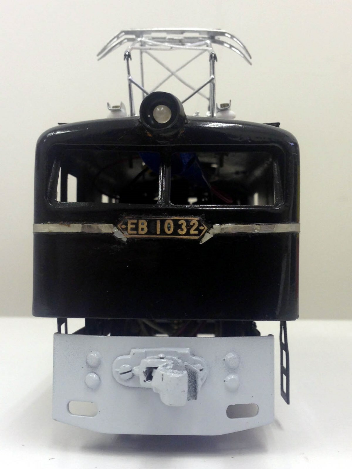 Katsumi EB10 electric locomotive (BK) – Tin rare model made in Japan