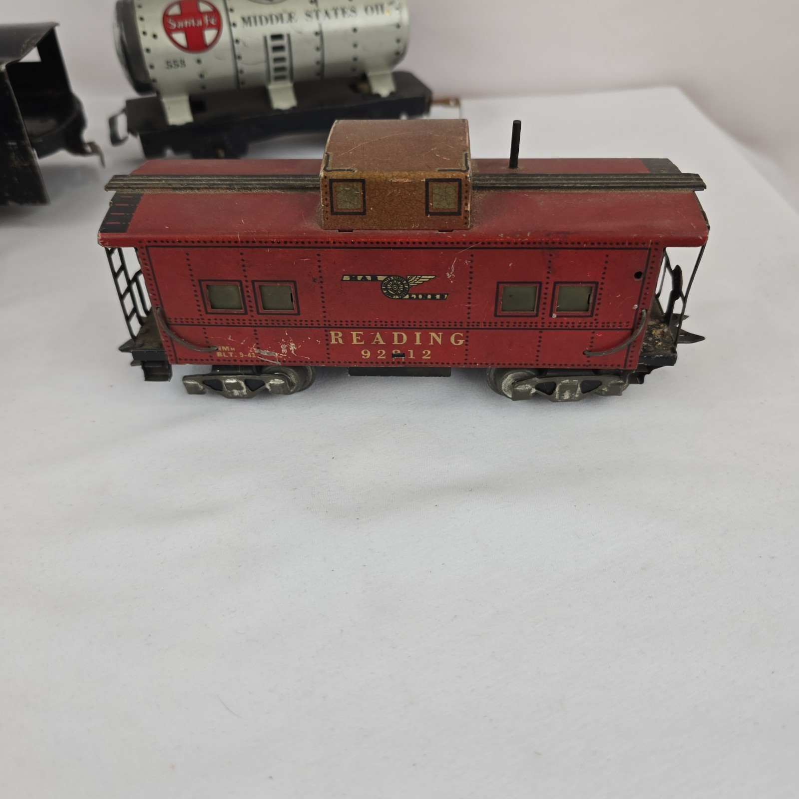 Vintage Marx Wind Up Locomotive Tin Lot – No Key & Untested – Please See Picture