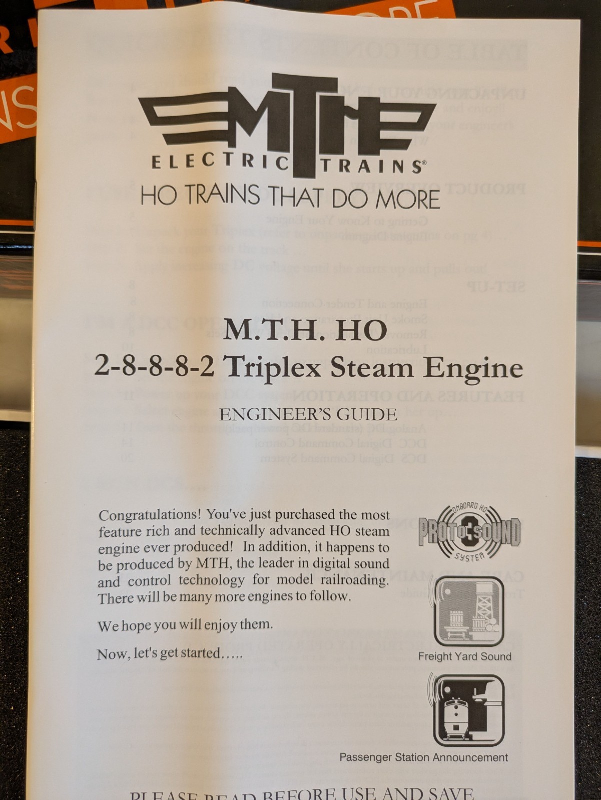 HO MTH 2-8-8-8-2 Triplex “Russian Iron” Erie DCC+SMOKE+SOUND NIB NOS # 80-3108-1