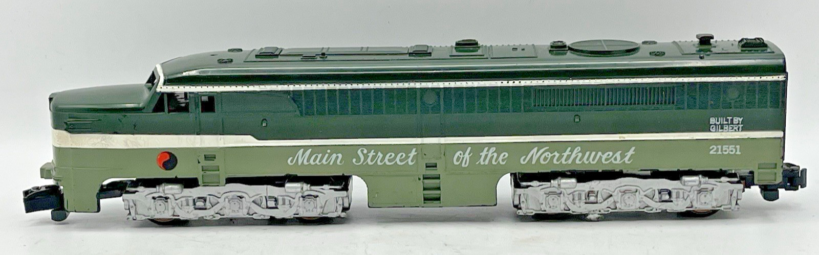 Gilbert American Flyer S Gauge 21551 Northern Pacific PA Diesel – 1958 Only