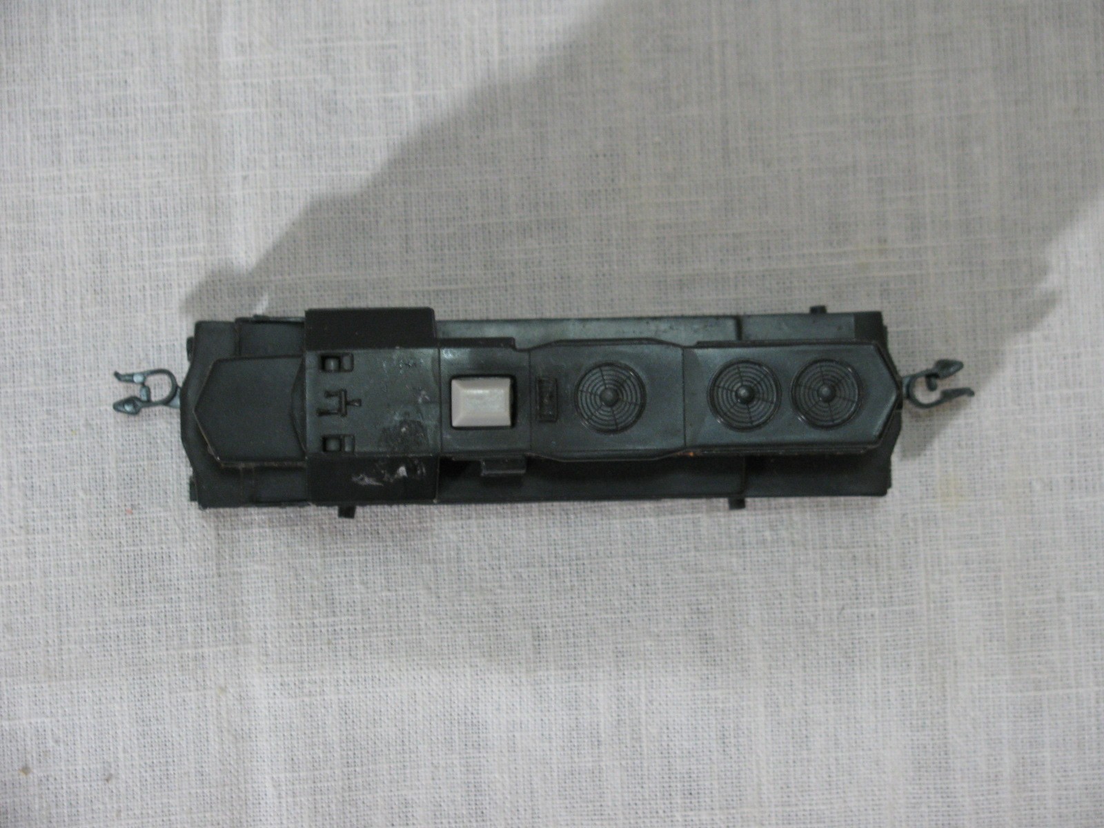 Vtg Mattel N Scale Diesel Locomotive w/Pop Out Engineer, Rio Grande 3980, 1983