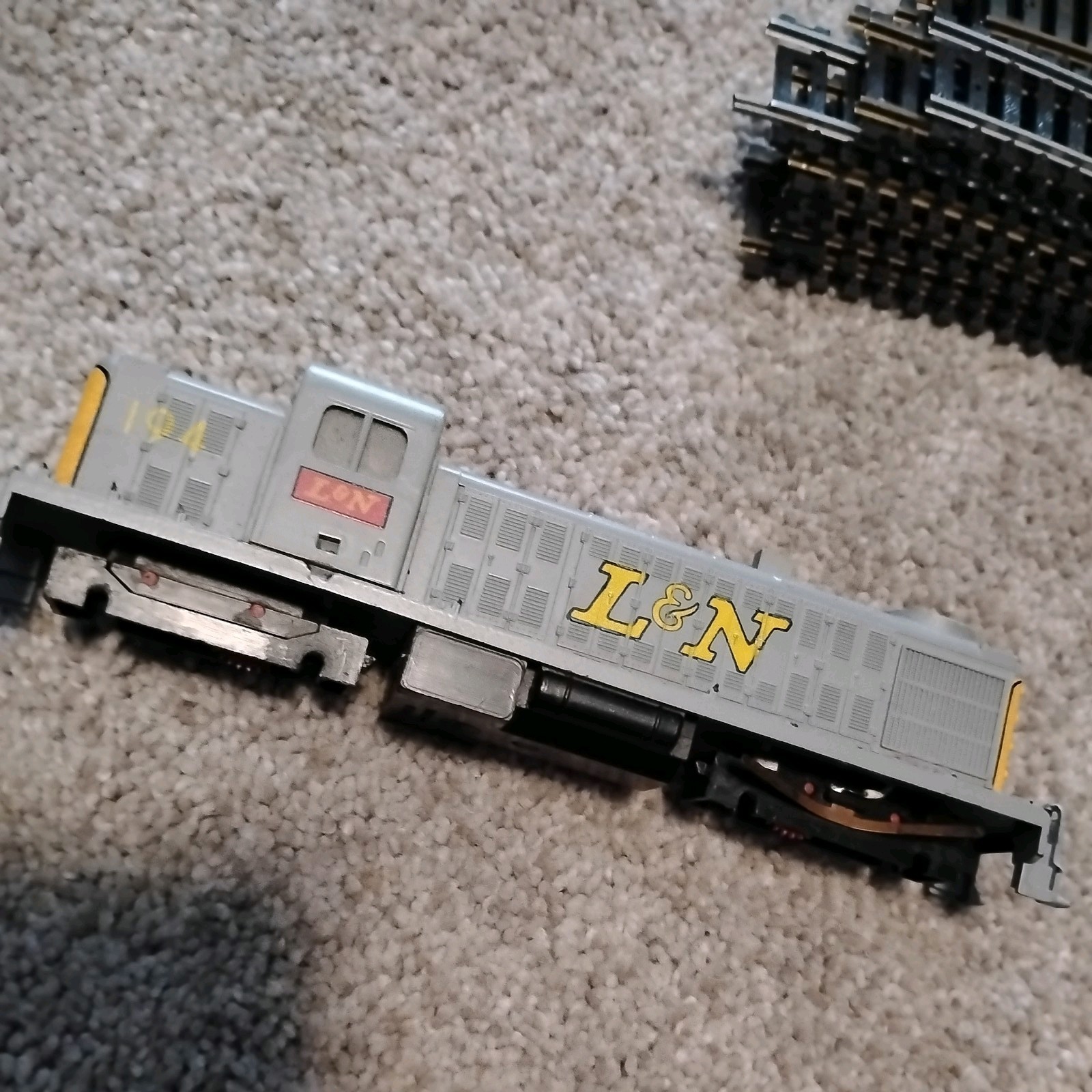 HO Athearn IC Illinois Central 5004 U30-B Locomotive Heinz 57 Texaco L N 194 Lot