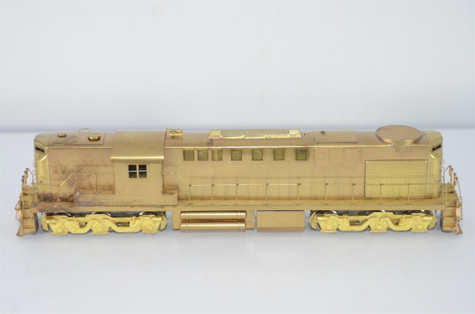 Alco HO Brass DL-600B High Hood Locomotive D-114 Made In Japan W/Box