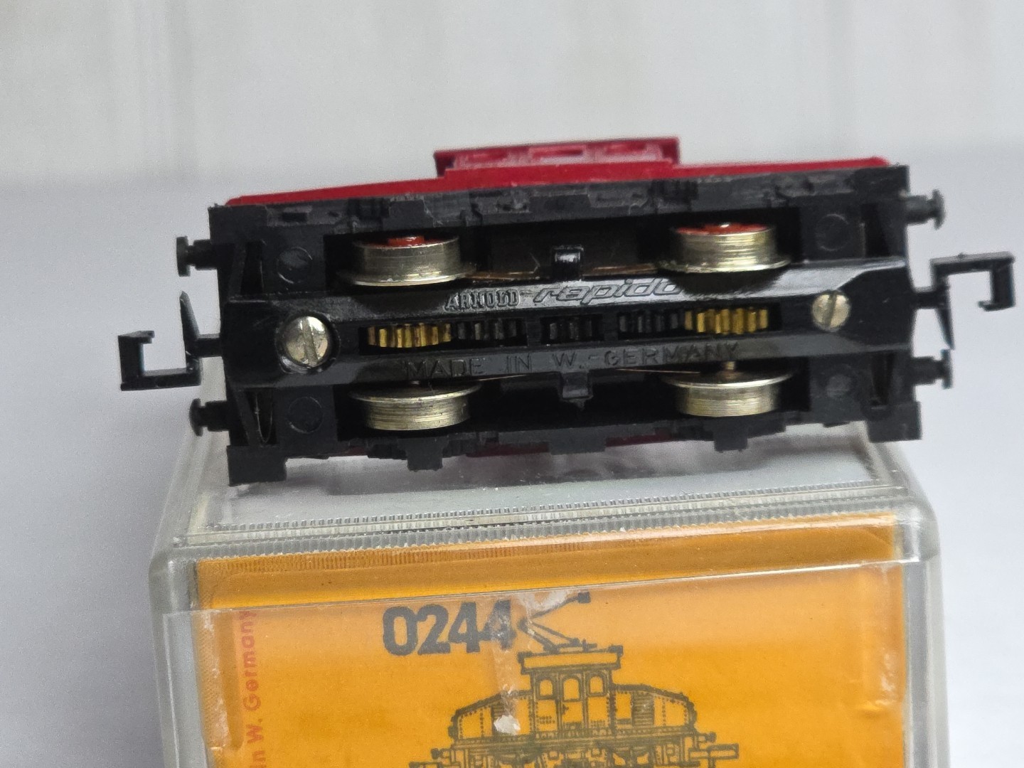 Arnold Rapido N Scale 0244 Electric Locomotive 0-4-0 #7 Private Railway Runs