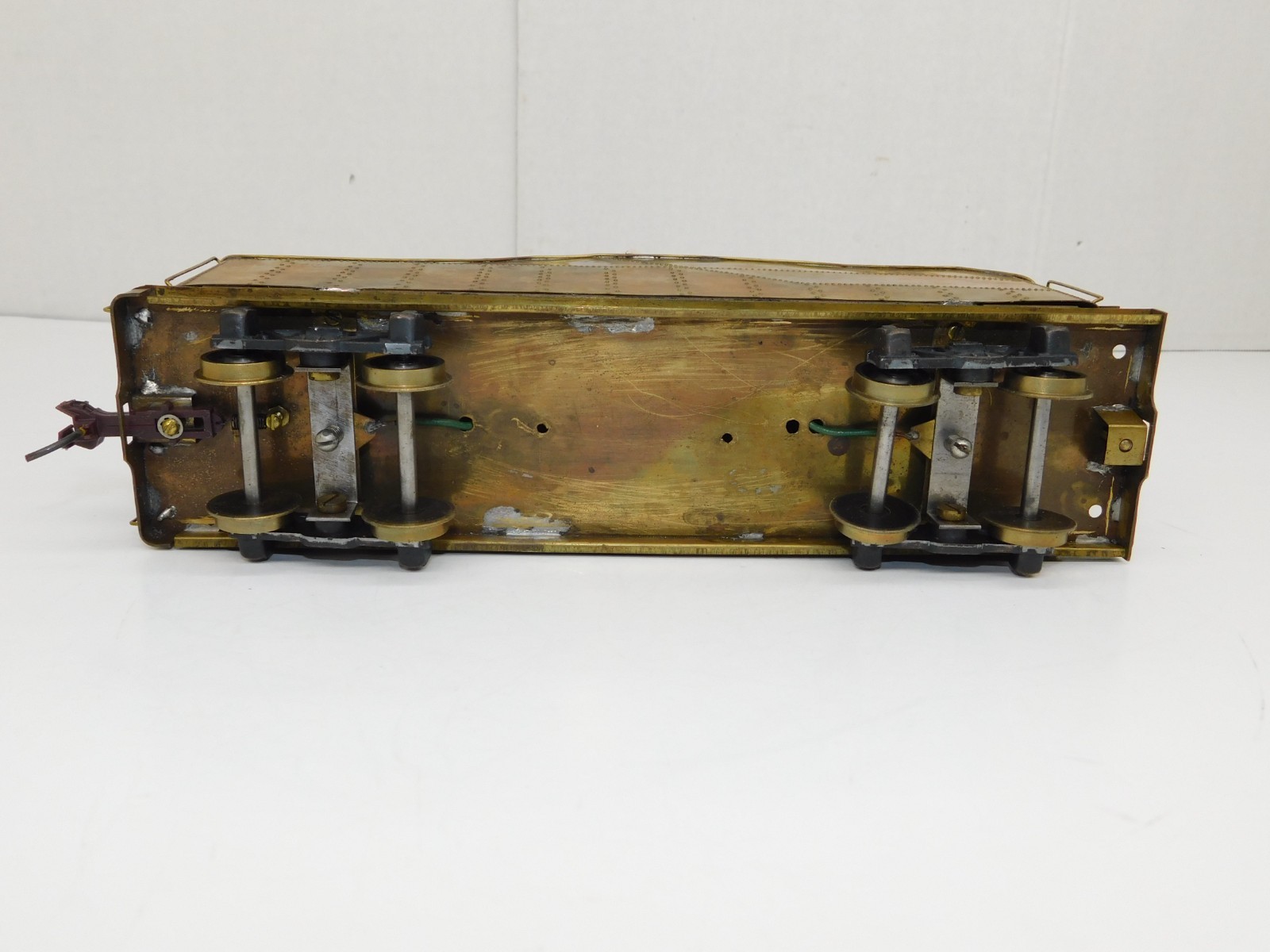 VINTAGE SCALE CRAFT  IMP ? STEEL  BRASS 2 RAIL O SCALE PACIFIC TENDER
